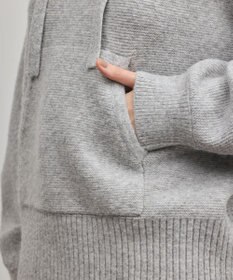 GRACE CONTINENTAL ガーターニットパーカー