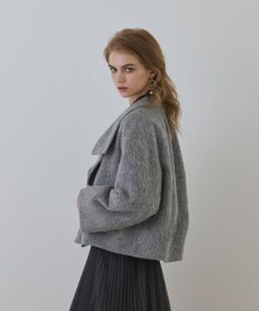 GRACE CONTINENTAL アルパカシャギージャケット