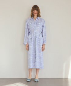 GRACE CONTINENTAL ハーフドットミリタリーワンピース