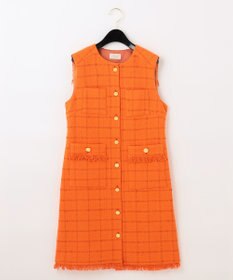 GRACE CONTINENTAL ツイードミニワンピース