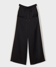 GRACE CONTINENTAL サテンラインイージーパンツ