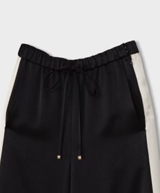 GRACE CONTINENTAL サテンラインイージーパンツ