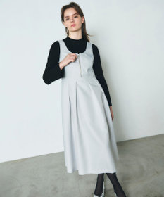 GRACE CONTINENTAL ツイルタックワンピース