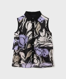 GRACE CONTINENTAL プリントレイヤードノースリーブ