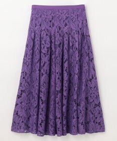 美品✨グレースコンチネンタル 花柄 タック フレア ロング スカート 36 美品✨グレースコンチネンタル 花柄 タック フレア ロング