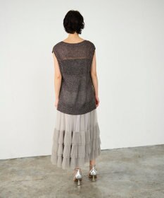 GRACE CONTINENTAL☆メッシュ2wayニットトップ メッシュ2wayニットトップ / GRACE CONTINENTAL | ファッション