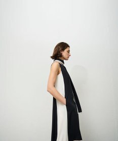 GRACE CONTINENTAL バイカラーフレームドレス