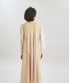 GRACE Class グレースクラス　ニットプリーツワンピース バックプリーツニットワンピース / GRACE CONTINENTAL | GRACE