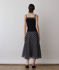 GRACE CONTINENTAL ドットオパールスカート