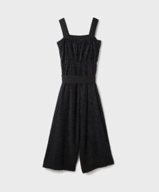 GRACE CONTINENTAL カットジャガードサロペット