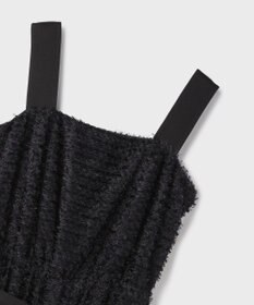 GRACE CONTINENTAL カットジャガードサロペット