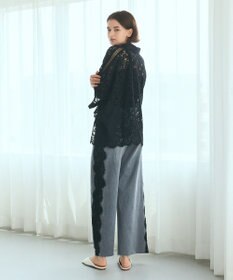 GRACE CONTINENTAL レースポンチョシャツ