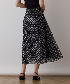 GRACE CONTINENTAL ドットオパールスカート