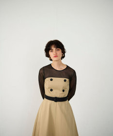 GRACE CONTINENTAL トレンチジャンパースカート