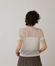 GRACE CONTINENTAL ブライトシアーニットトップ