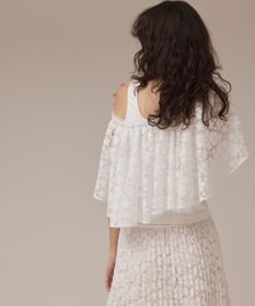 GRACE CONTINENTAL レースケープカットトップ
