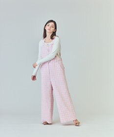 ★イオ★グレースコンチネンタル　グレースクラス　ツイードサロペット ツイードサロペット / GRACE CONTINENTAL | GRACE CONTINENTAL