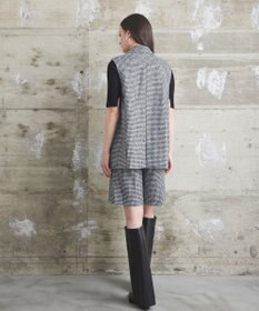 GRACE CONTINENTAL 千鳥ウールハーフパンツ