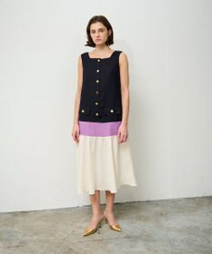 リネンタッチドットワンピ Noela｜【15周年】リネンタッチドットワンピ | Rakuten Fashion