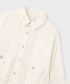 GRACE CONTINENTAL ハーフスリーブルーズシャツ