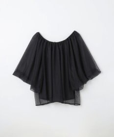 GRACE CONTINENTAL レイヤードチュールトップ