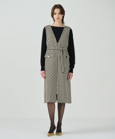 GRACE CONTINENTAL キカジャガードラメドレス