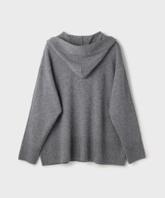 GRACE CONTINENTAL ウールフードニットカーディガン