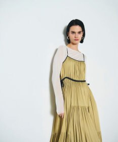 GRACE CONTINENTAL ギャザーキャミソールワンピース