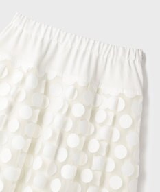 GRACE CONTINENTAL ドットチュールスカート
