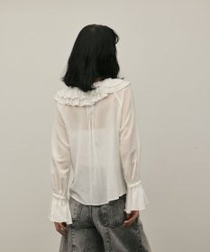 GRACE CONTINENTAL フリルブラウス