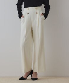 GRACE CONTINENTAL ダブルクロスマリンパンツ キナリ