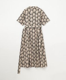 GRACE CONTINENTAL パームモチーフシャツワンピース