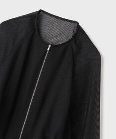 GRACE CONTINENTAL ノーカラーカラミブルゾン