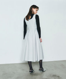 GRACE CONTINENTAL ツイルタックワンピース