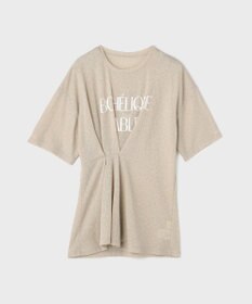 GRACE CONTINENTAL タックロゴTシャツ