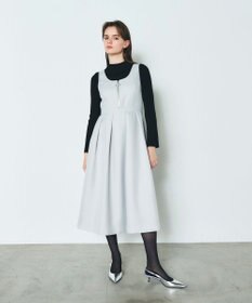 GRACE CONTINENTAL ツイルタックワンピース