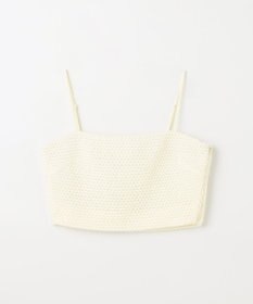 GRACE CONTINENTAL ニットライクレースビスチェ