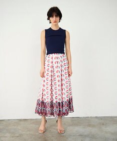 GRACE CONTINENTAL マリンニットワンピース