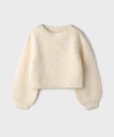 GRACE CONTINENTAL バルキーフェザーニットトップ