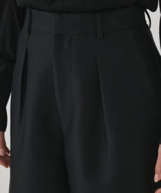 GRACE CONTINENTAL ウールシルクハーフパンツ