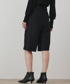 GRACE CONTINENTAL ウールシルクハーフパンツ