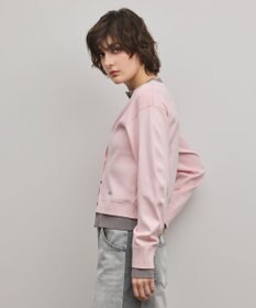 GRACE CONTINENTAL レイヤード風ニットカーディガン