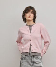 GRACE CONTINENTAL レイヤード風ニットカーディガン