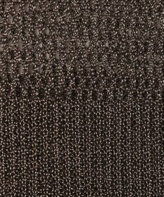 GRACE CONTINENTAL ラメメッシュニットトップ