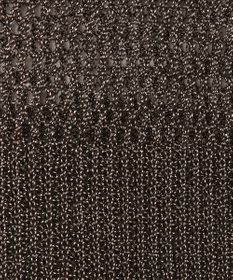 GRACE CONTINENTAL ラメメッシュニットトップ