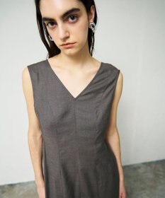 GRACE CONTINENTAL トリアセリネンフレアマキシ