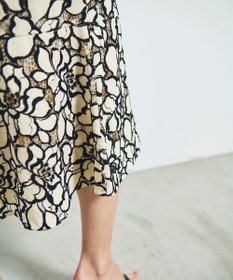 GRACE CONTINENTAL ローズレーススカート