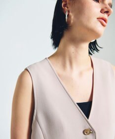 GRACE CONTINENTAL トリアセショートジレ