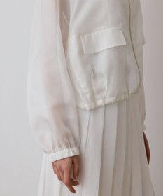 GRACE CONTINENTAL ブライトメッシュブルゾン