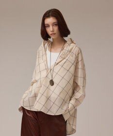 GRACE CONTINENTAL オーガン2WAYシャツ